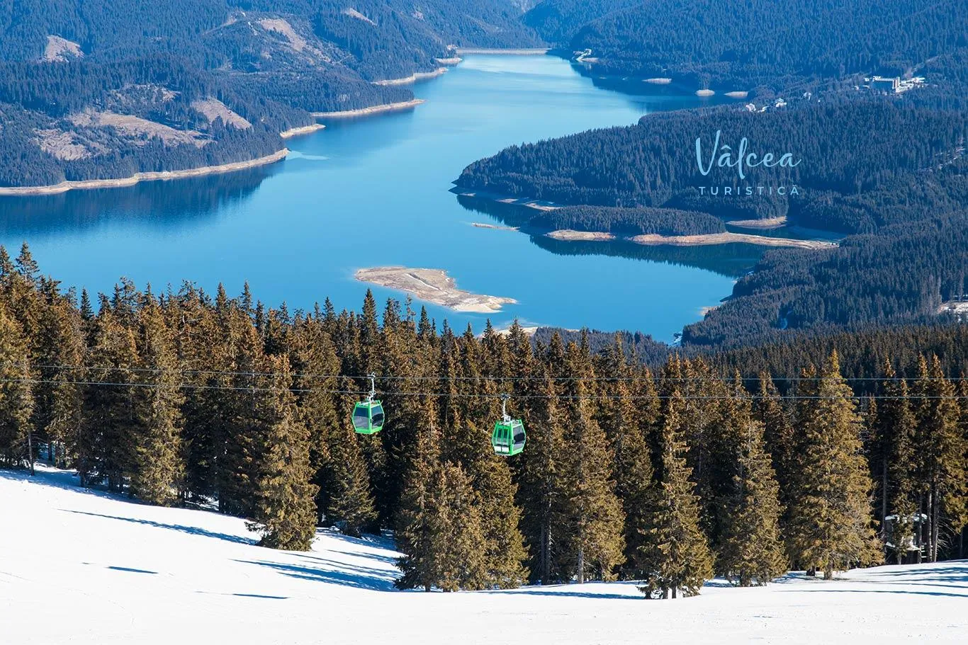 Domeniul Schiabil Transalpina langa Lacul Vidra