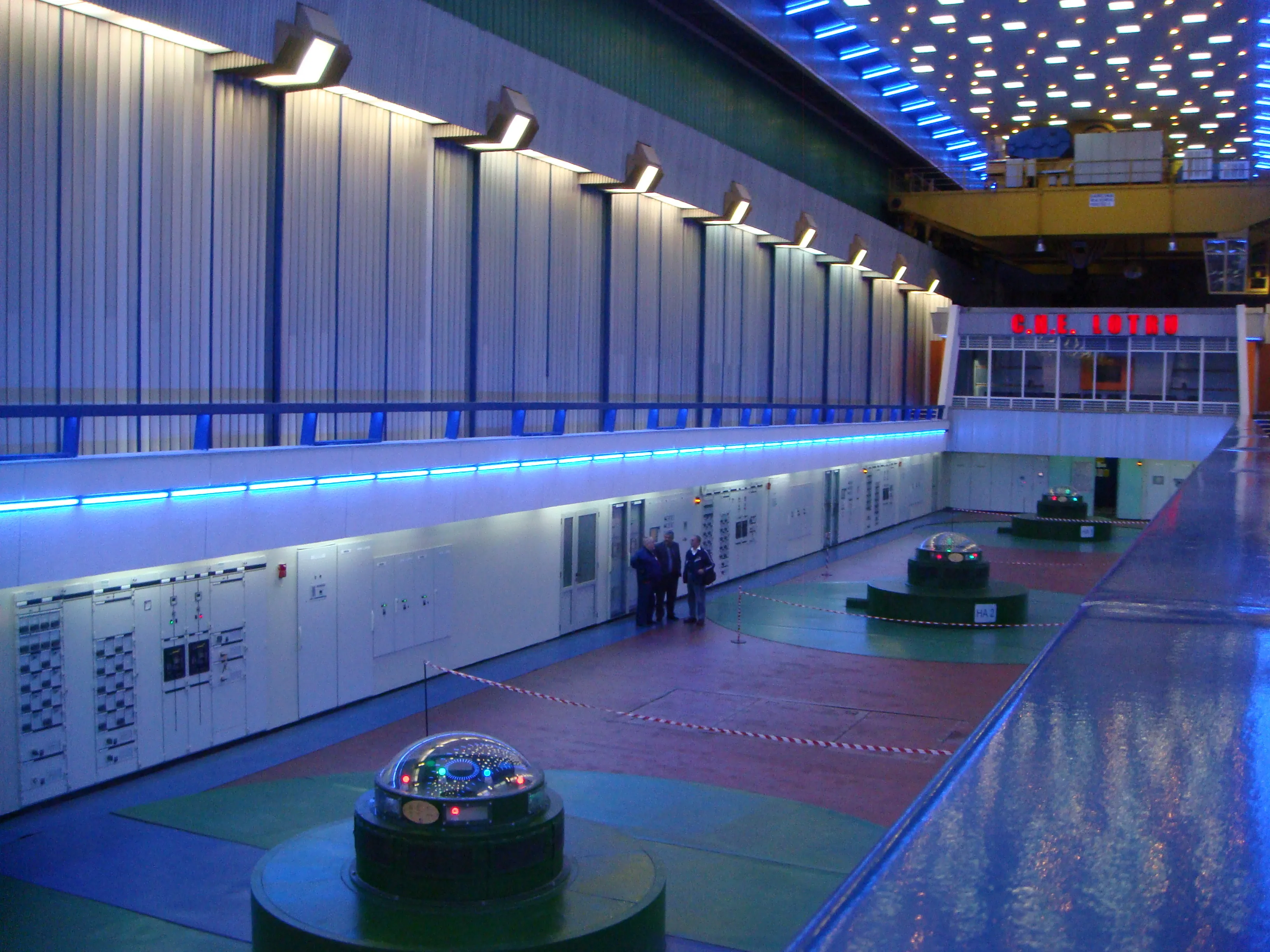 Centrala hidroelectrica Lotru-Ciunget din satul Ciunget